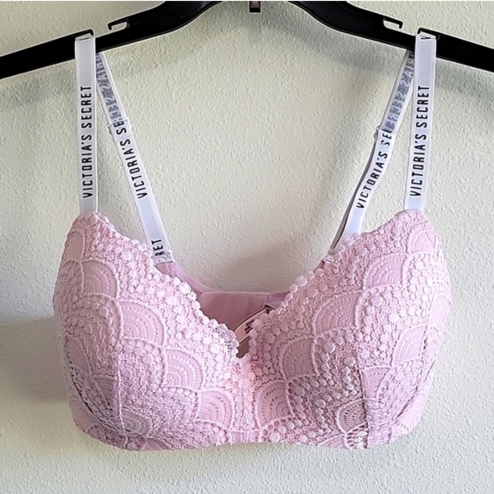 Victoria Secret Soft Pink Lace Bra
